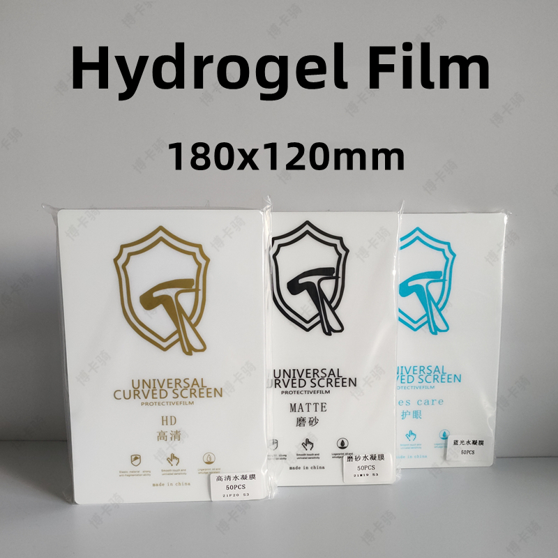 Screen Protector Cutter - 50pcs HD Hydrogel Film For All