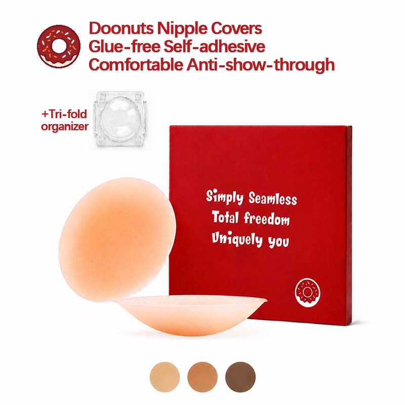 Full Cover Adhesive - DOONUTS BODY Seamless Medical Silicone Pasties: