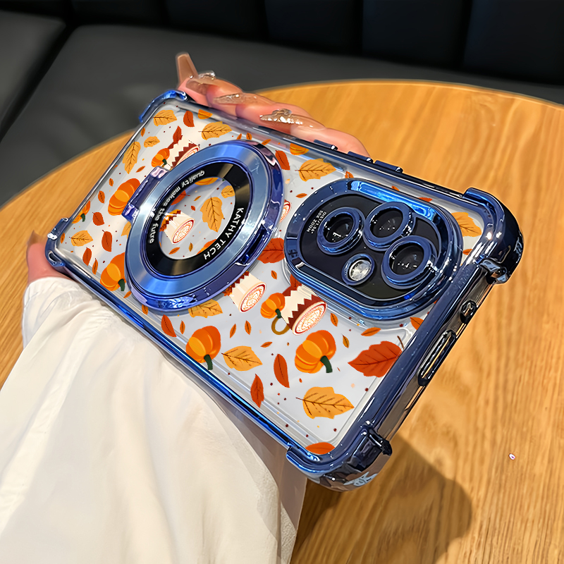 Autumn Pumpkin Floral Leaf Pri - Oppo Find X8 评论和价格