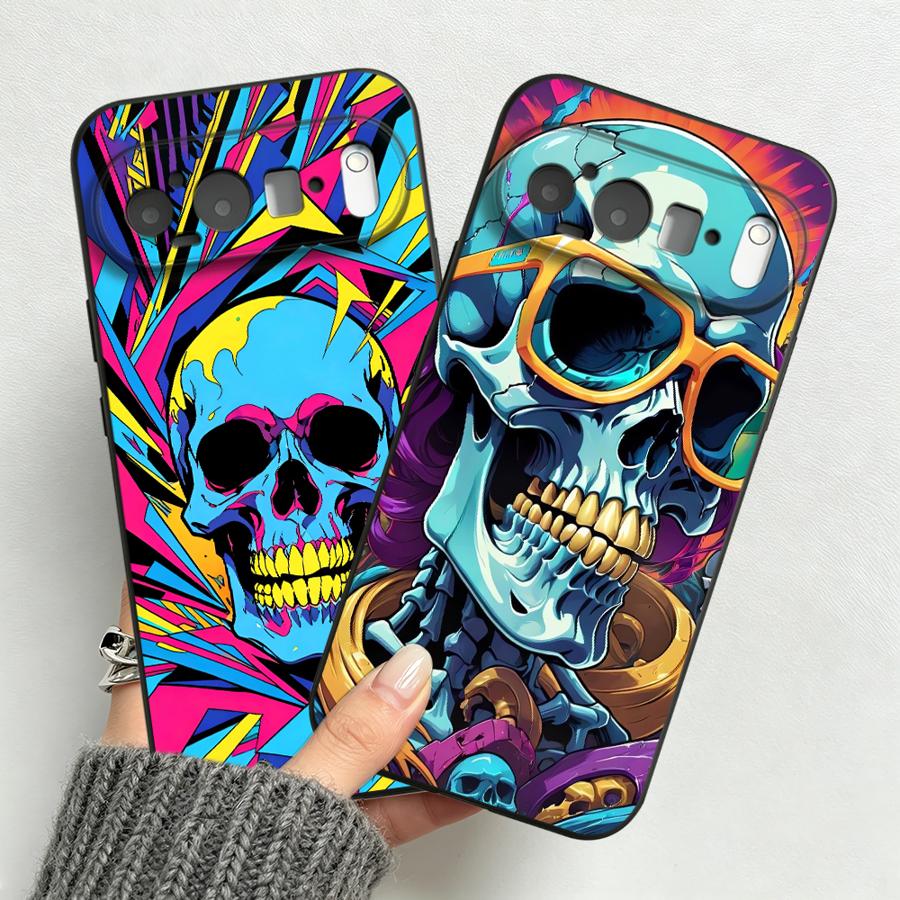 Neon Pop Art Skull Case for Go - Google Pixel 9 评论和价格