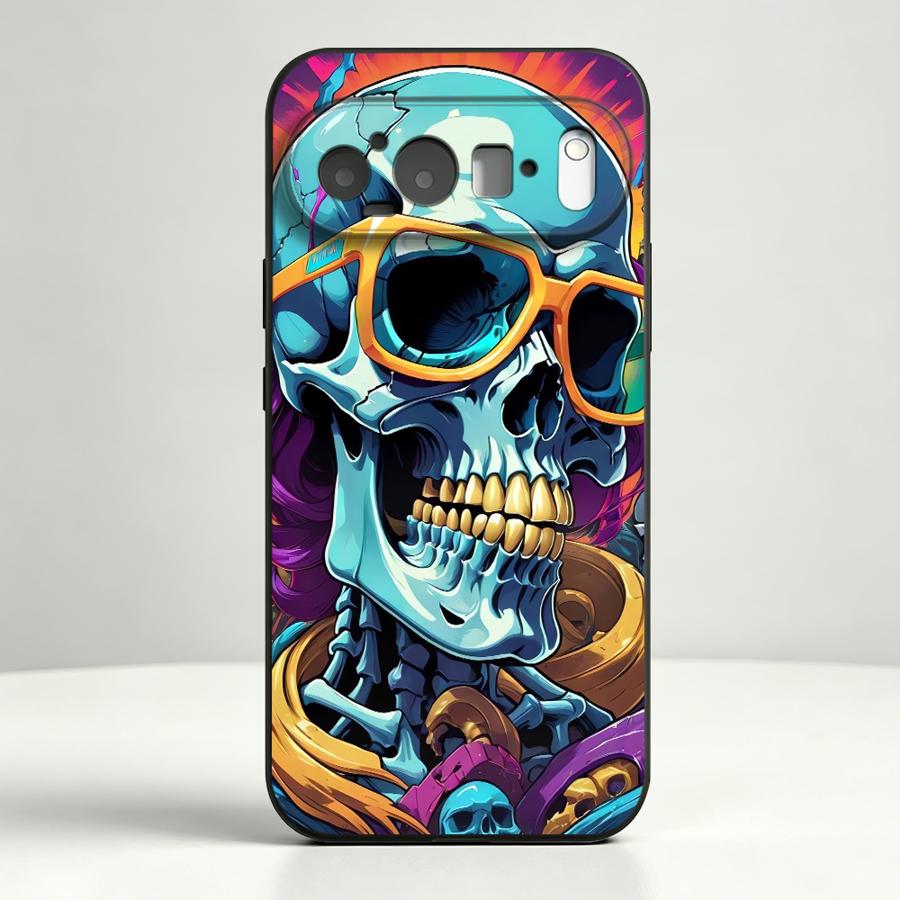 Neon Pop Art Skull Case for Go - Google Pixel 9 评论和价格