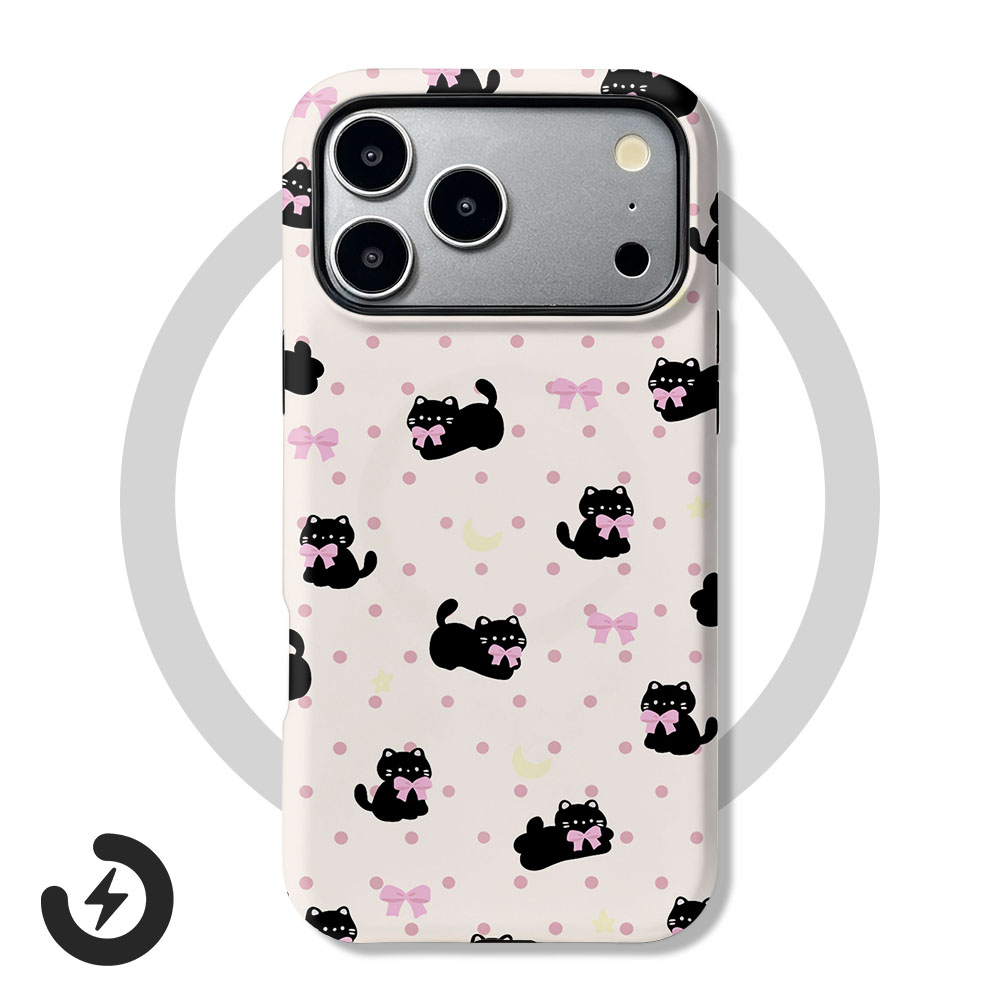 Cute Cat Pattern Magnetic Phon - Vivo X200 评论和价格