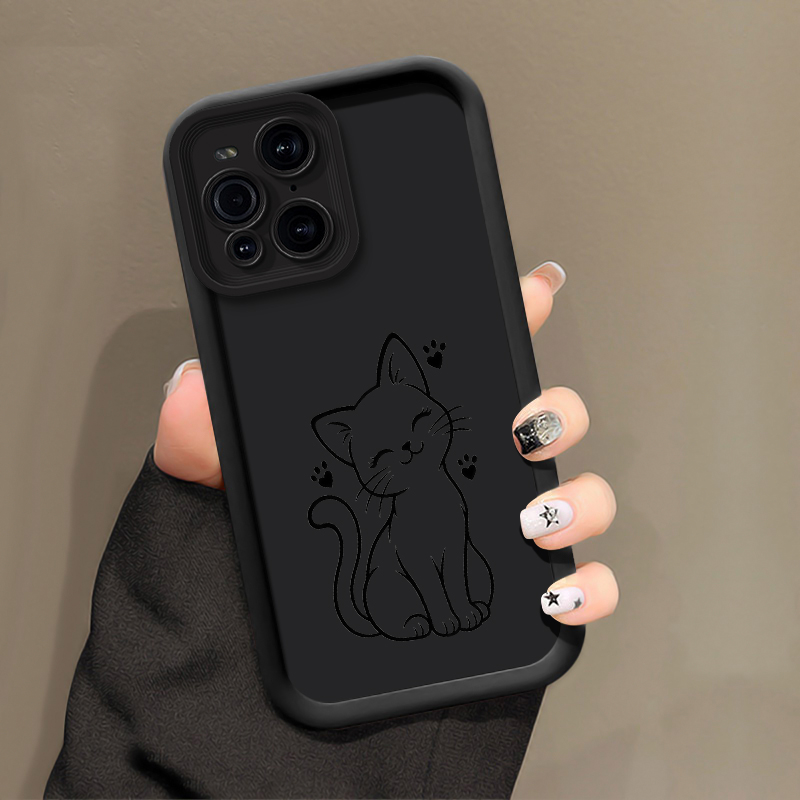 Drawing Sketch Line Cat Phone  - Oppo Find X8 评论和价格