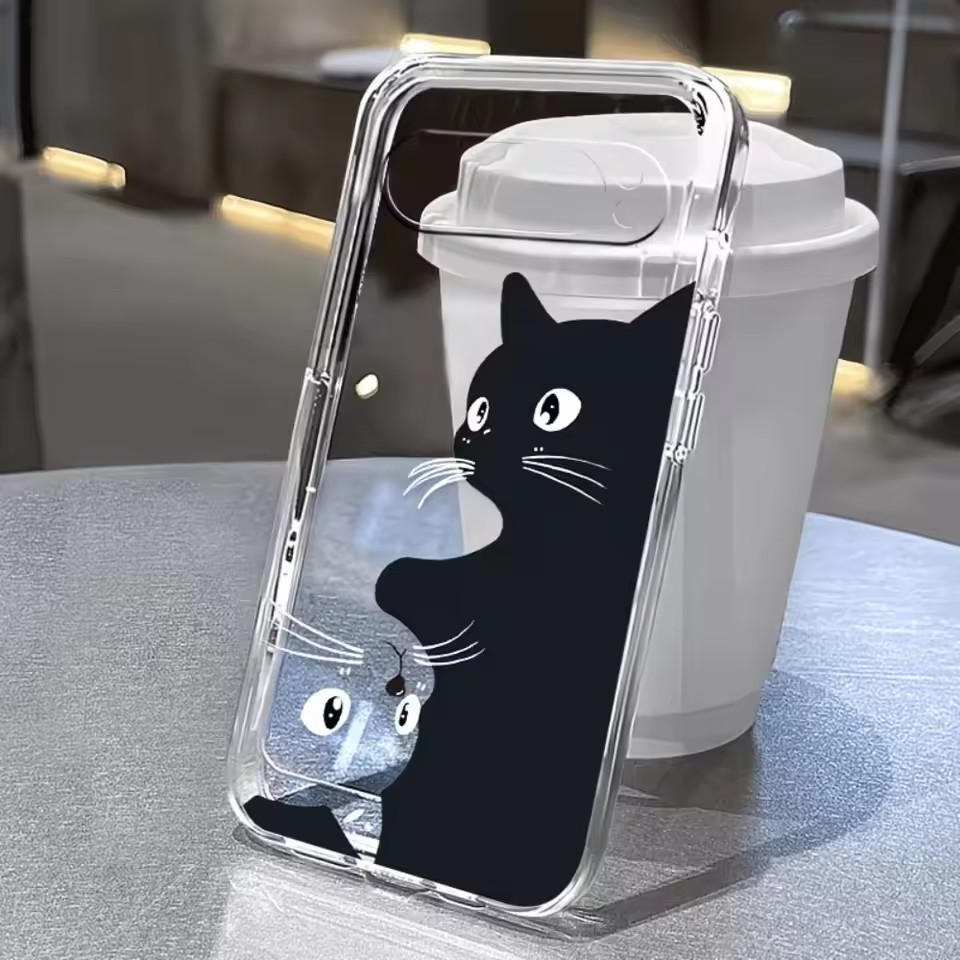 Hot Kawaii Cartoon Black Cat P - Google Pixel 9 评论和价格