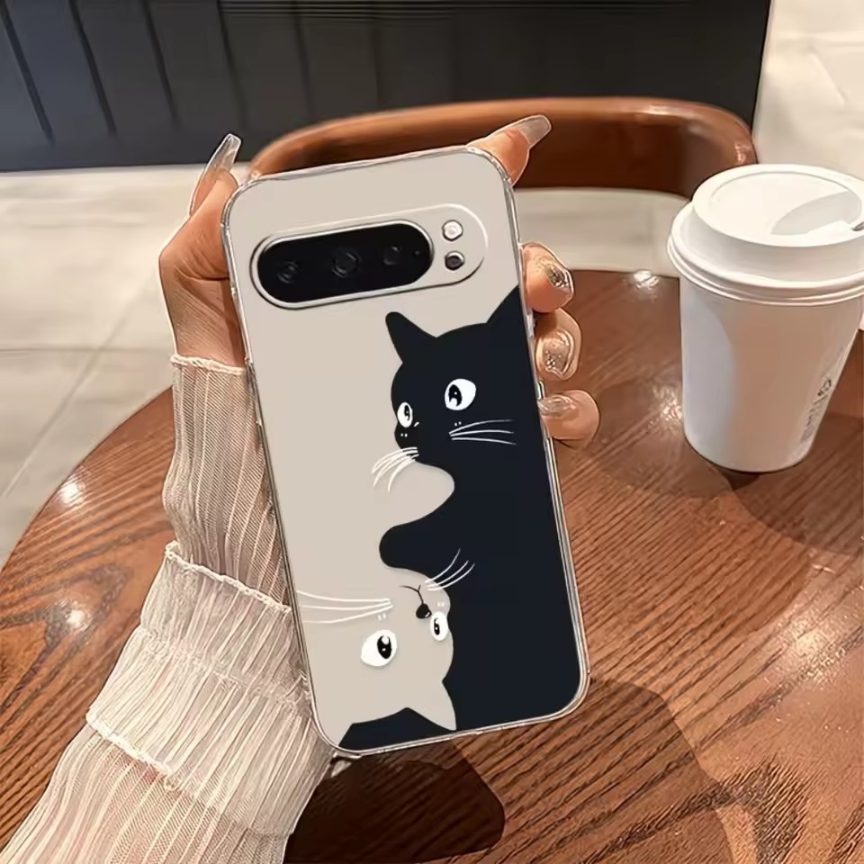 Hot Kawaii Cartoon Black Cat P - Google Pixel 9 评论和价格