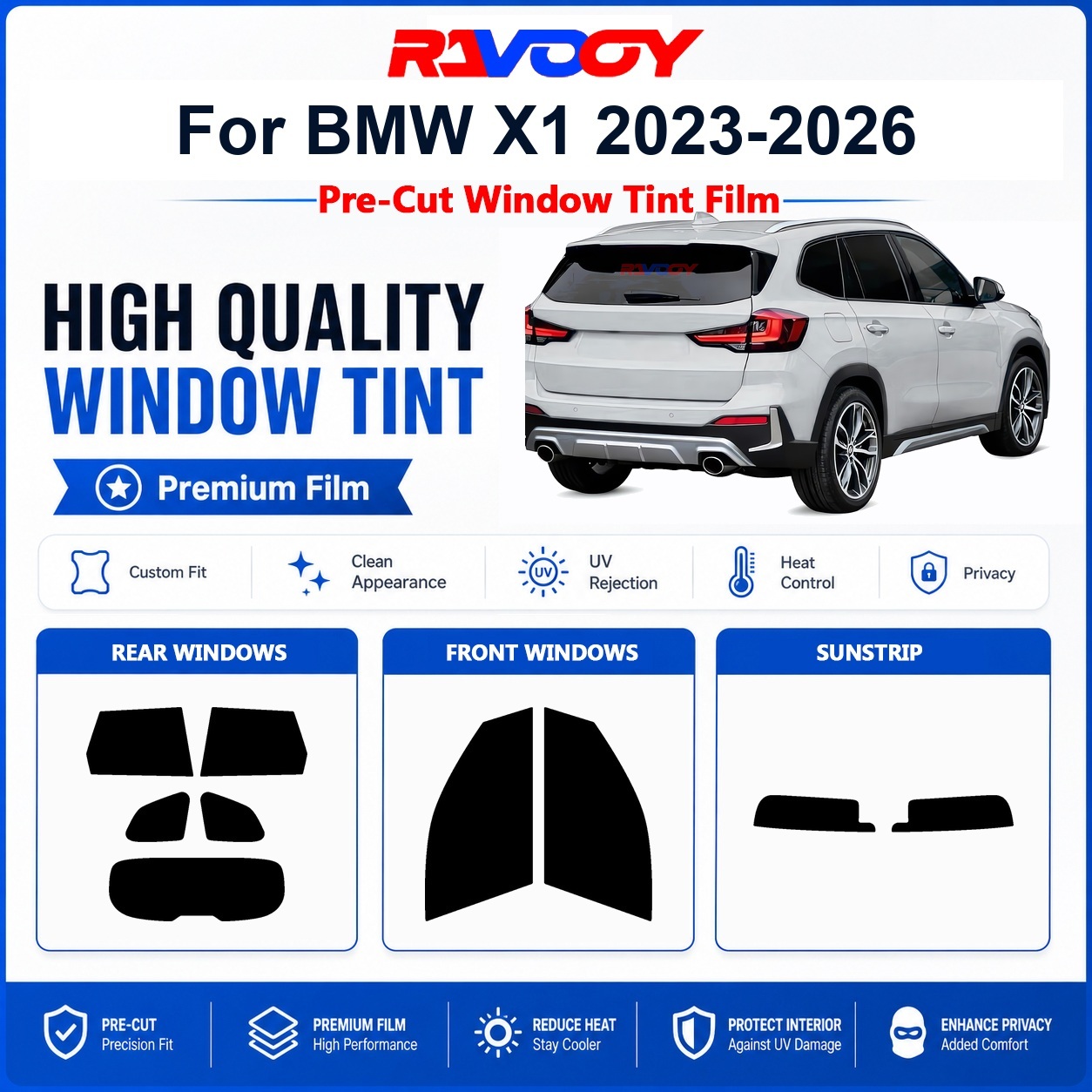 Premium Pre-Cut Window Tint Fo - Privacy Screen Protector 评论和价格