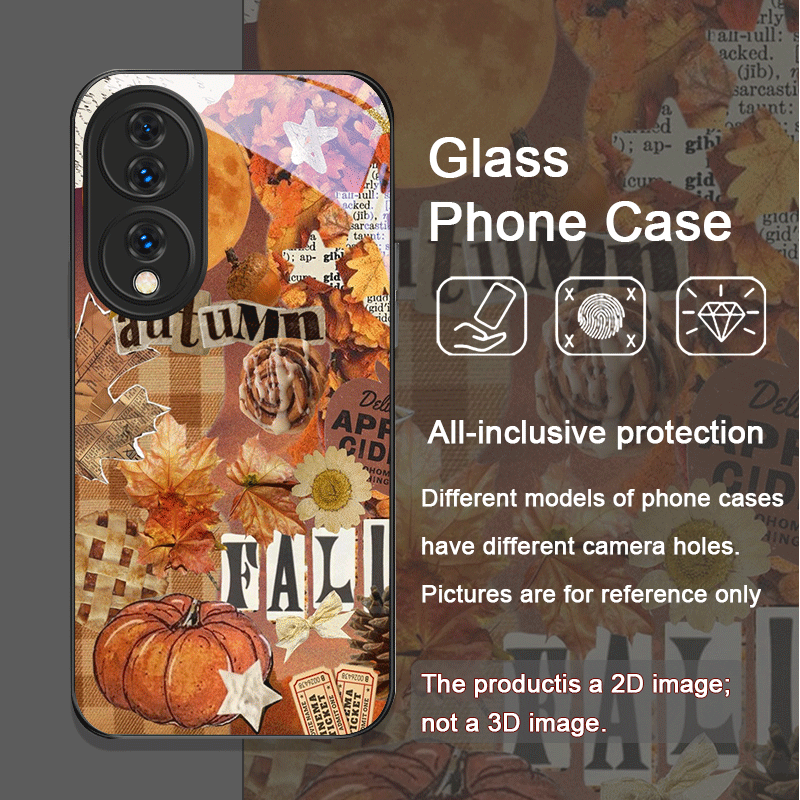 Retro Autumn Leaves Pumpkin Pl - Huawei Mate 60 评论和价格