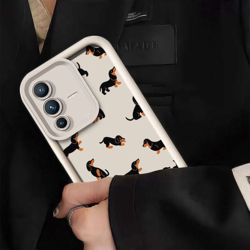 Animal Dachshund Dog Phone Cas - Vivo V40 评论和价格