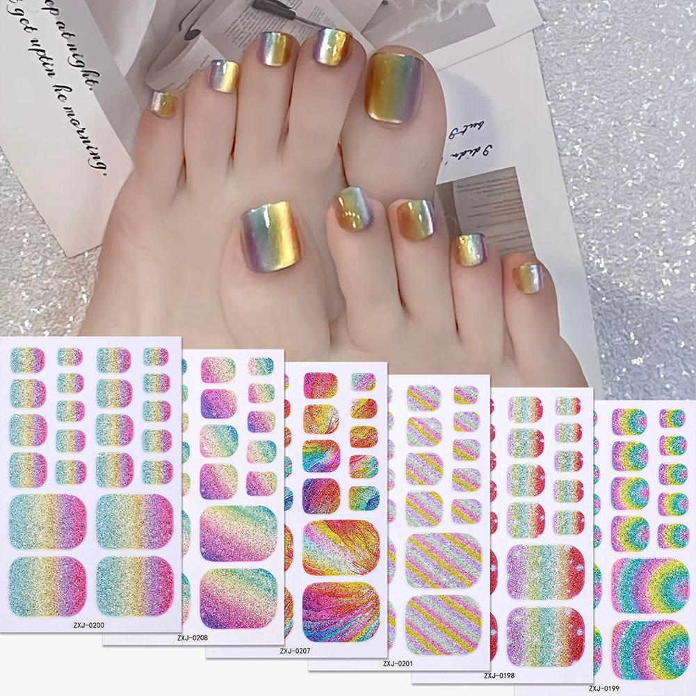 Rainbow Glitter Color Self-adh - Full Cover Adhesive 评论和价格